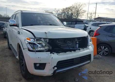 2020 Nissan Armada Platinum 2Wd z USA, uszkodzony, nr VIN JN8AY2ND9L9109453
